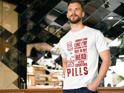 Counting Pills Unisex T-shirt